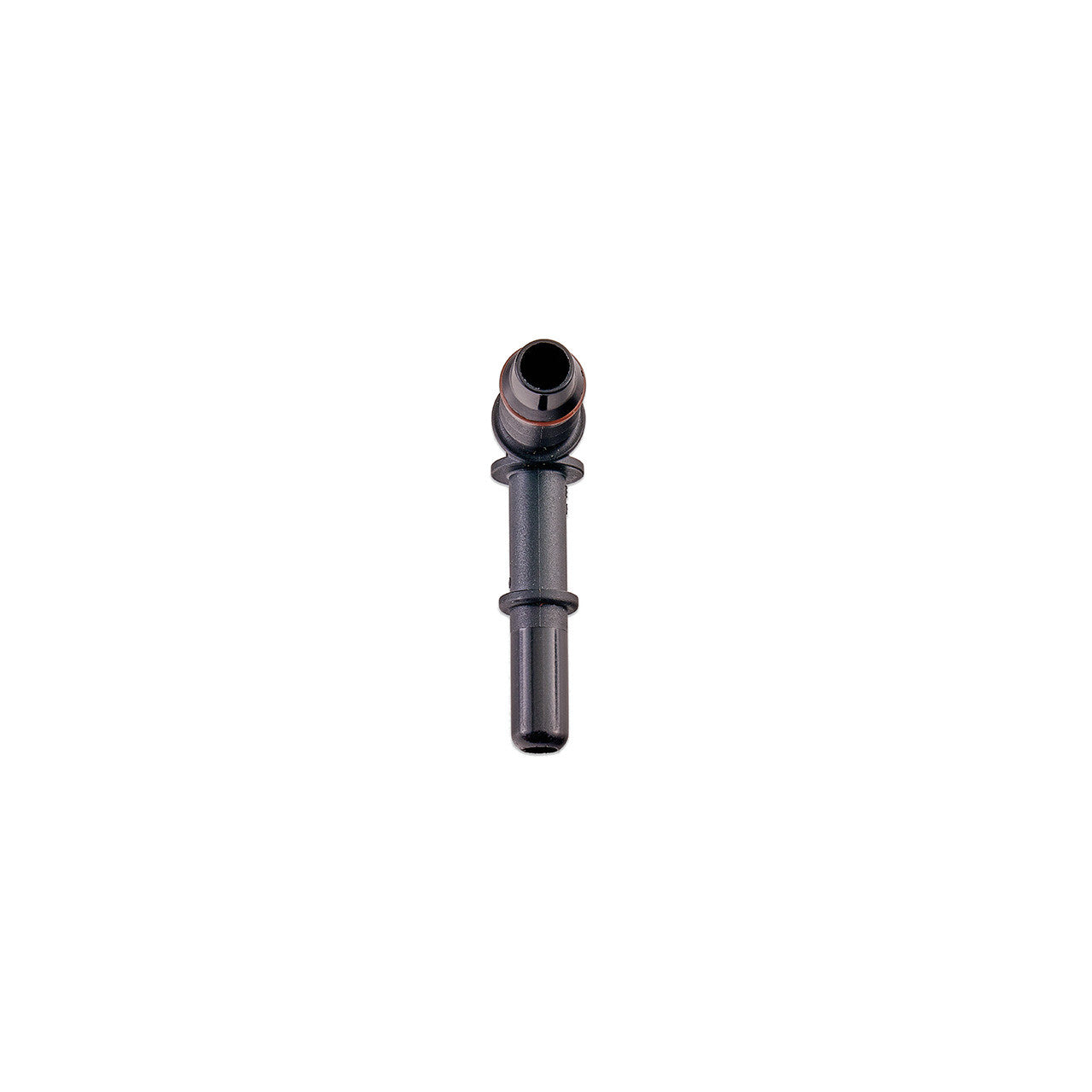 IAG 5/16" SAE Quick Connect Male to 8mm Hose Barb Right Angled (90 degrees) - Angle 3