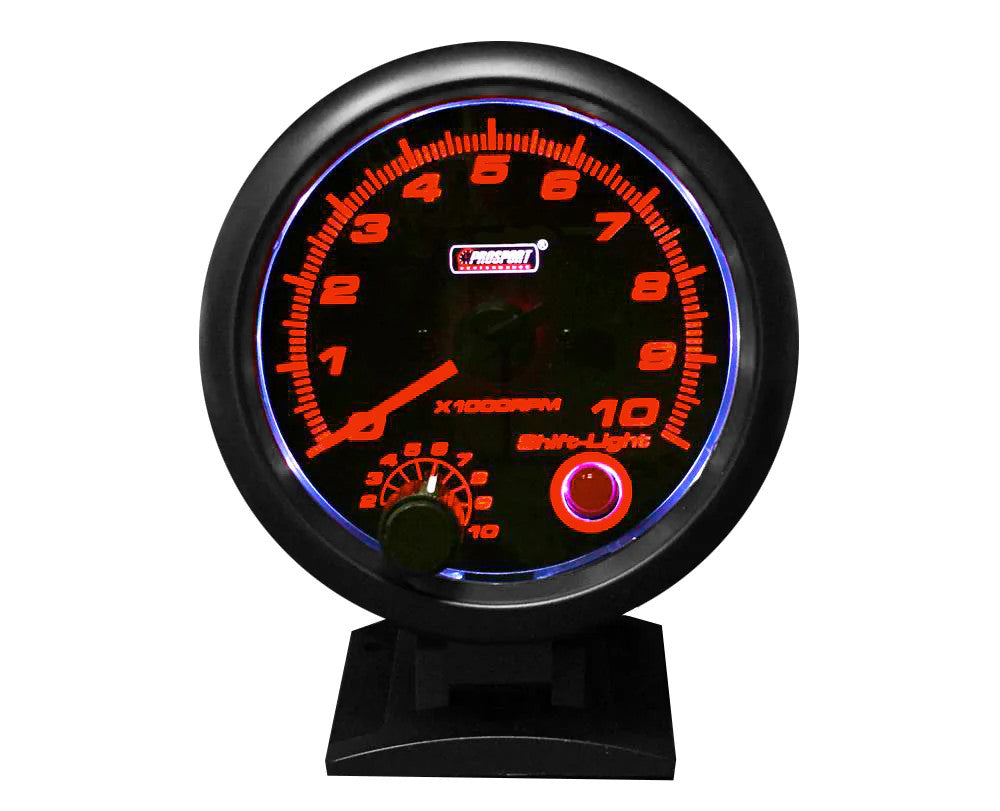 Prosport 3 3/4" Tachometer with Built in Shift Light