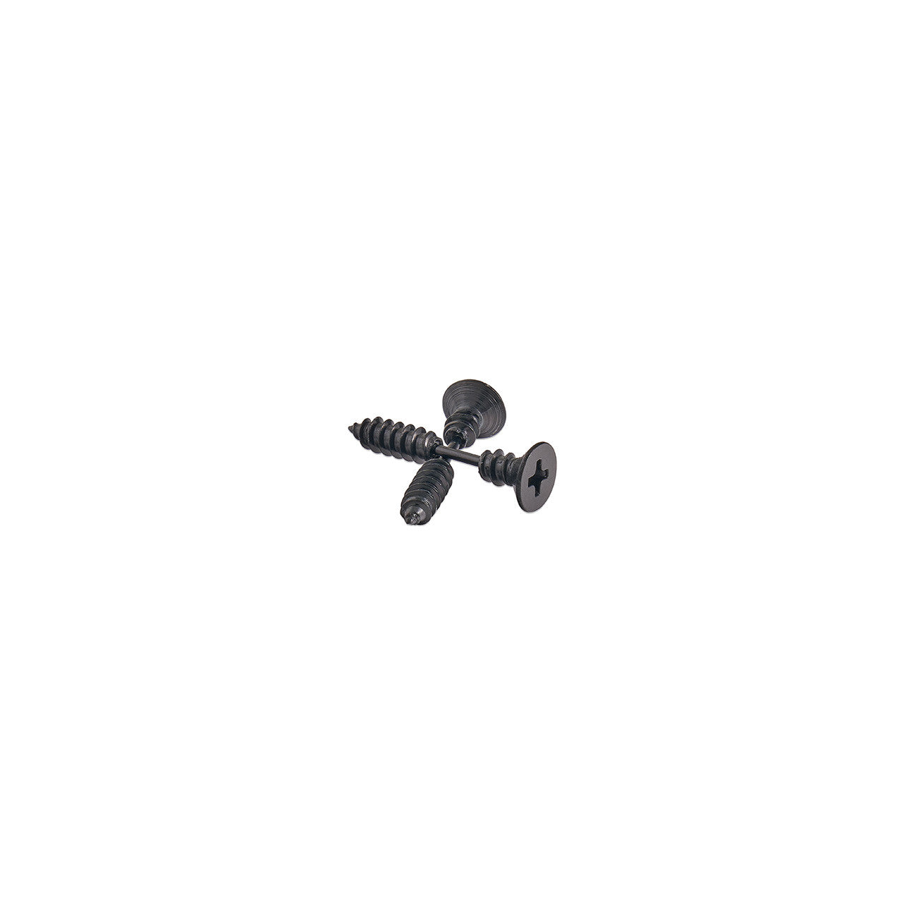 Garage Girls Jewelry Screw Earrings - Black 1