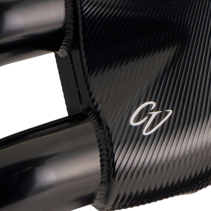 Corsa Veloce "Stradale" Subaru EJ Billet Intake Manifold - Black Finish - Engraving