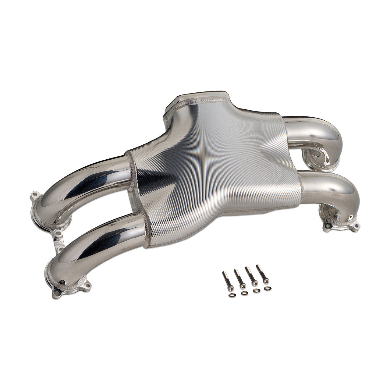 Corsa Veloce "Stradale" Subaru EJ Billet Intake Manifold - Silver Finish - Layout