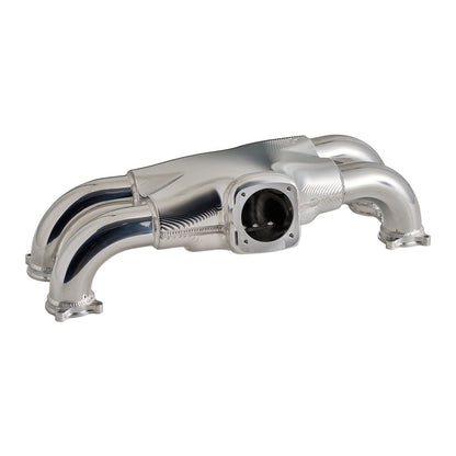 Corsa Veloce "Stradale" Subaru EJ Billet Intake Manifold - Silver Finish - Angle 2
