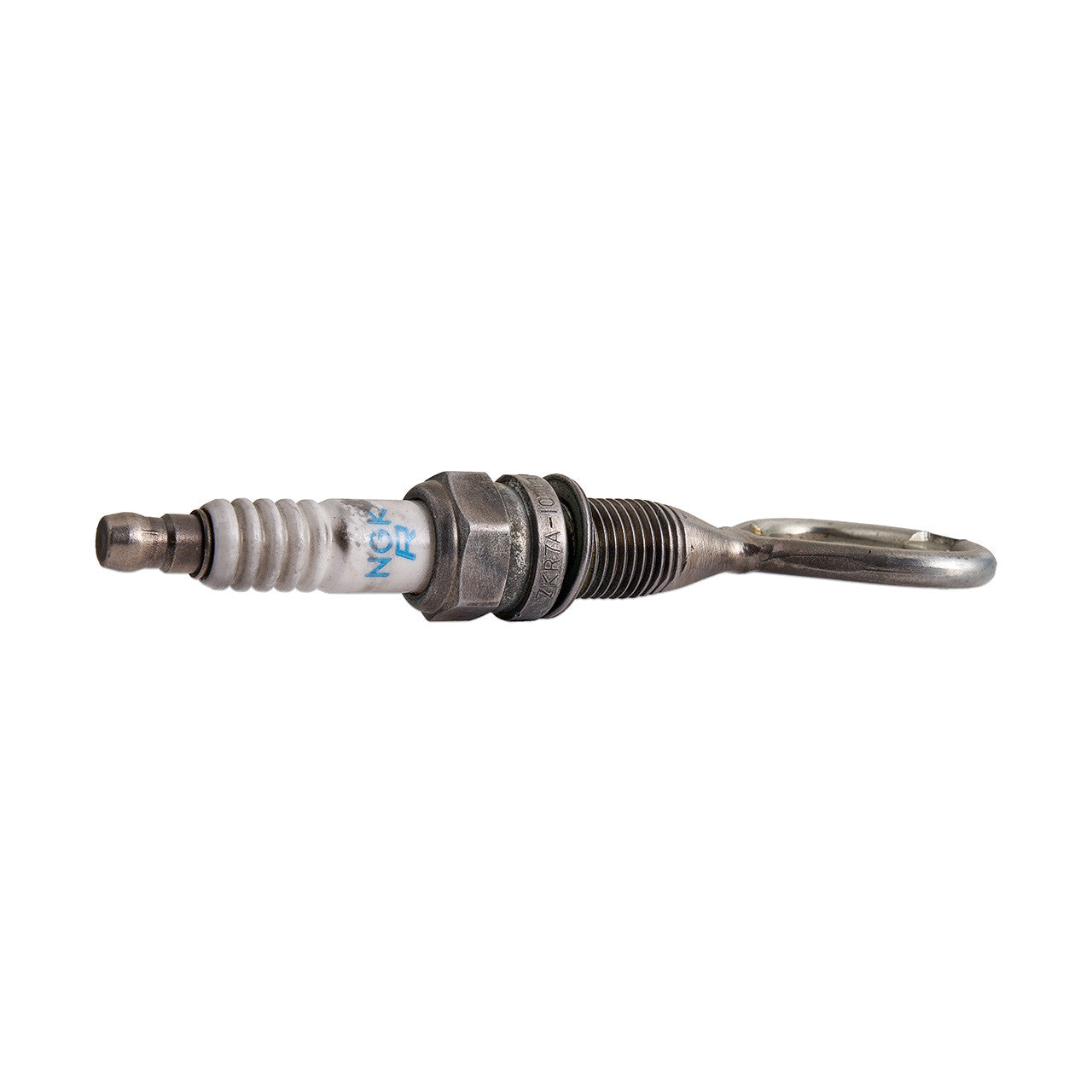 Garage Girls Spark Plug Bottle Opener - Angle 1
