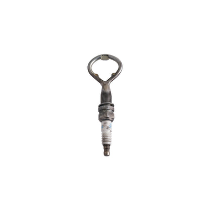 Garage Girls Spark Plug Bottle Opener - Angle 2