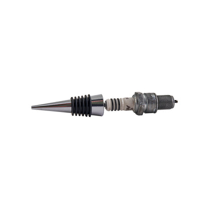 Garage Girls Spark Plug Wine Stopper - Angle 2