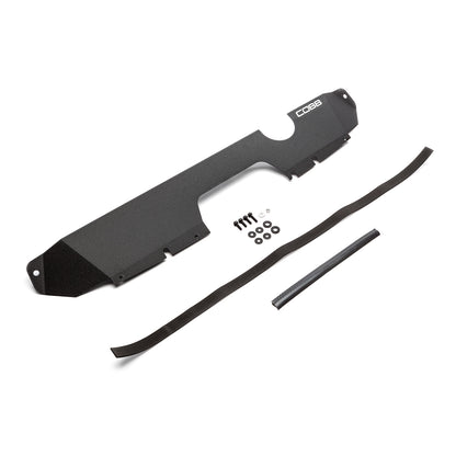 COBB Radiator Shroud + Alternator Cover Package For 2015-21 Subaru STI - Wrinkle Black - Radiator Shroud