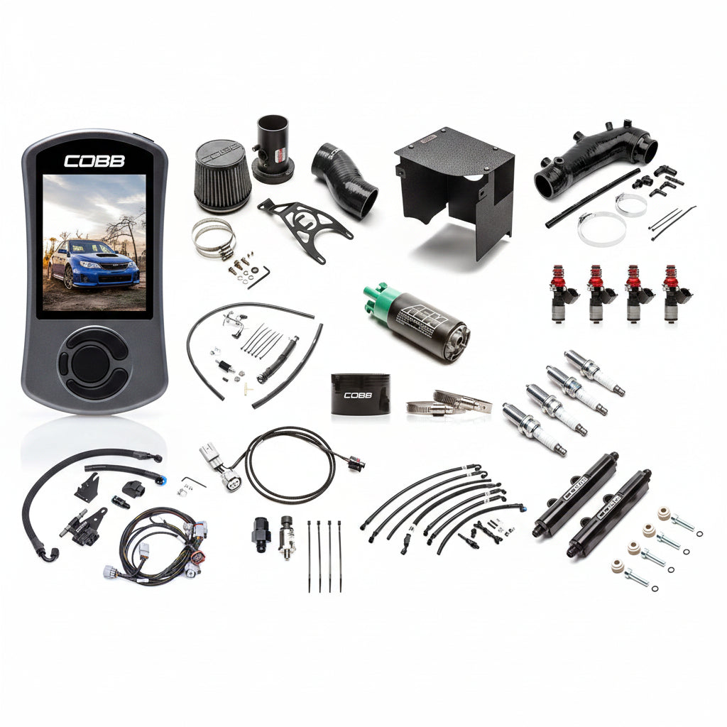 COBB NexGen Stage 2+ Flex Fuel Power Package For 2008-14 Subaru STI - Black