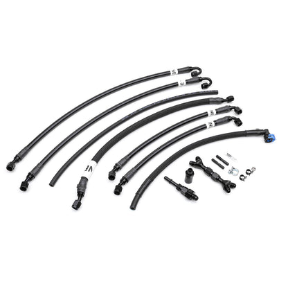 COBB NexGen Stage 2+ Flex Fuel Power Package For 2008-14 Subaru STI - Blue - Fuel Rail Line Kit
