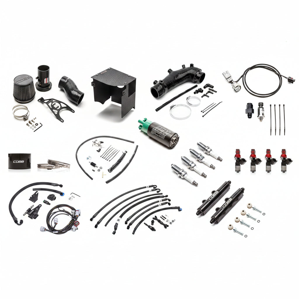 COBB Stage 1 to NexGen Stage 2+ Flex Fuel Power Package For 2008-14 Subaru STI - Black