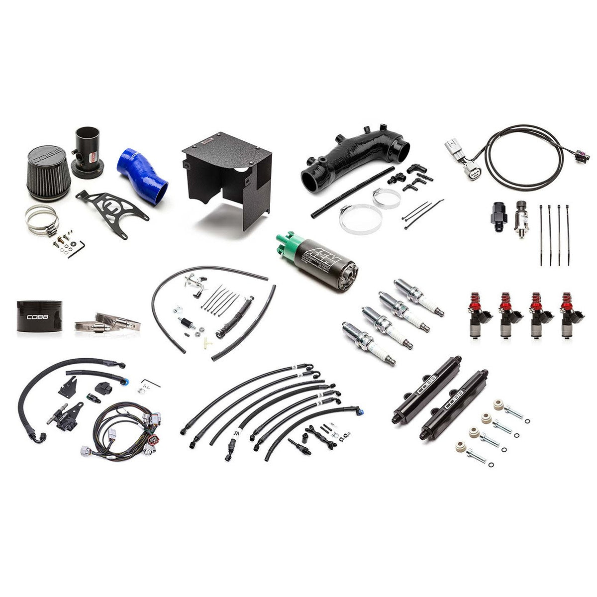 COBB Stage 1 to NexGen Stage 2+ Flex Fuel Power Package For 2008-14 Subaru STI - Blue