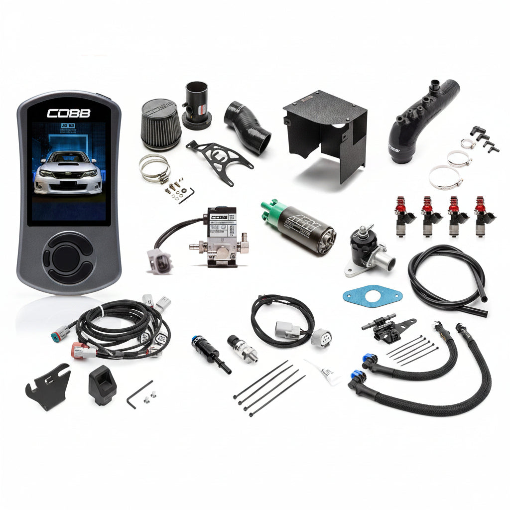 COBB Stage 2+ NexGen Flex Fuel Power Package For 2009-14 Subaru WRX - Black