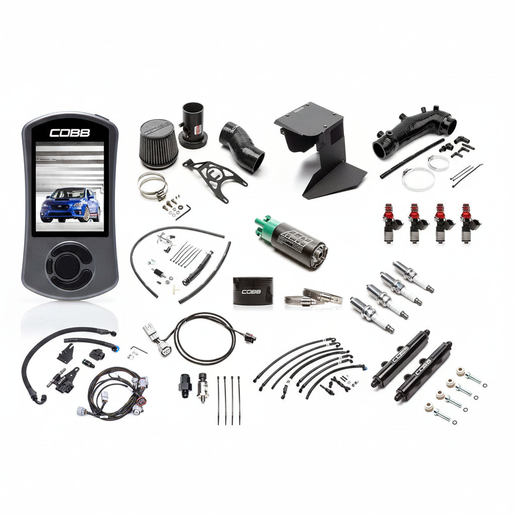 COBB NexGen Stage 2 + Flex Fuel Power Package For 2015-18 Subaru STI - Black