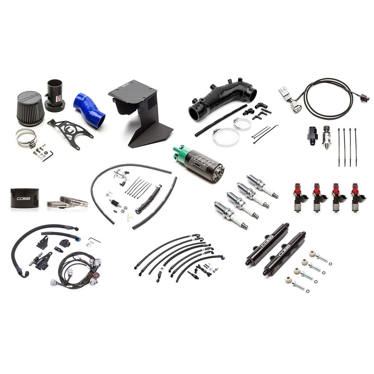 COBB Stage 1 to NexGen Stage 2 + Flex Fuel Power Package Upgrade For 2015-18 Subaru STI - Blue