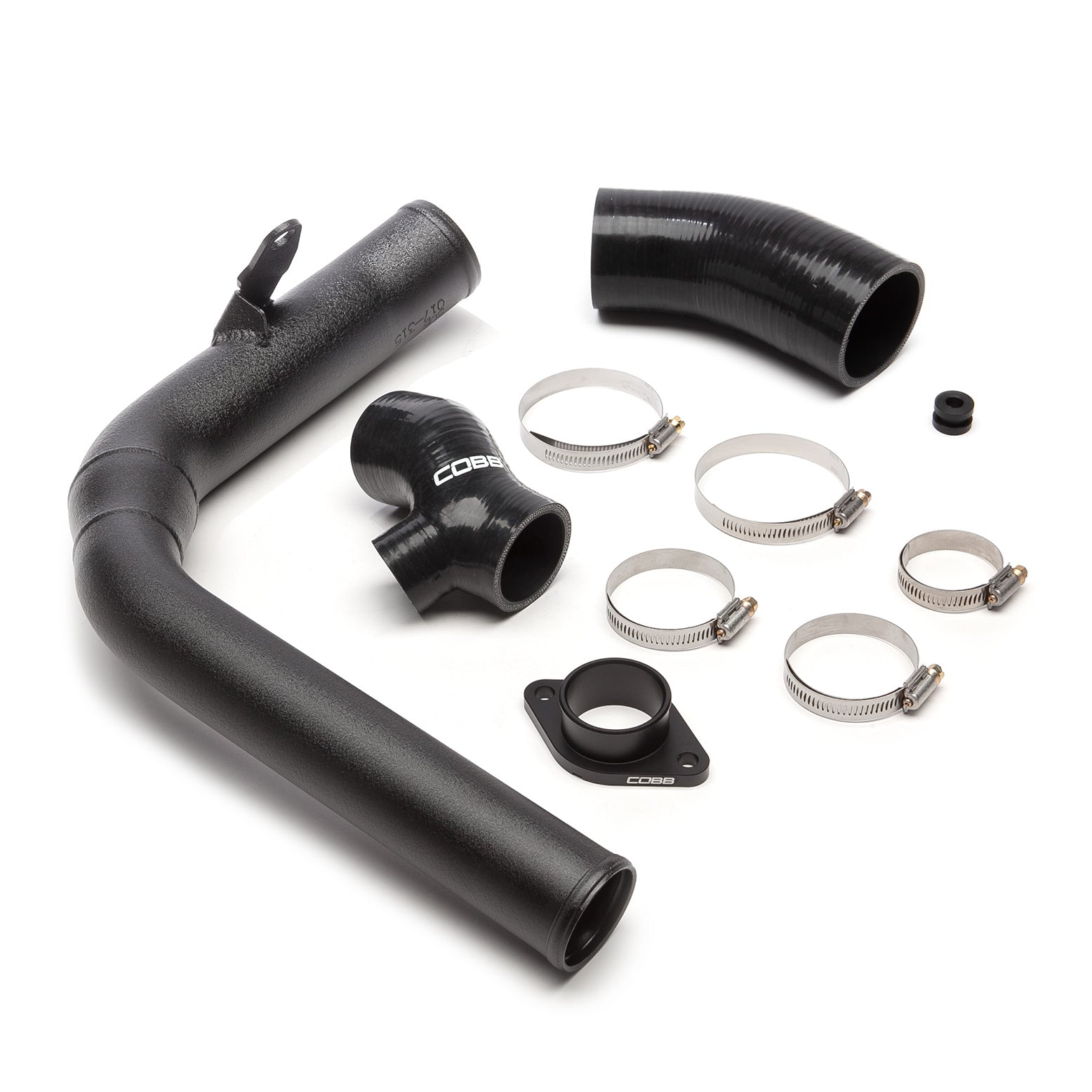 COBB NexGen Stage 2 Redline Carbon Fiber Power Package For 2015-21 Subaru WRX - Black - Charge Pipe Kit