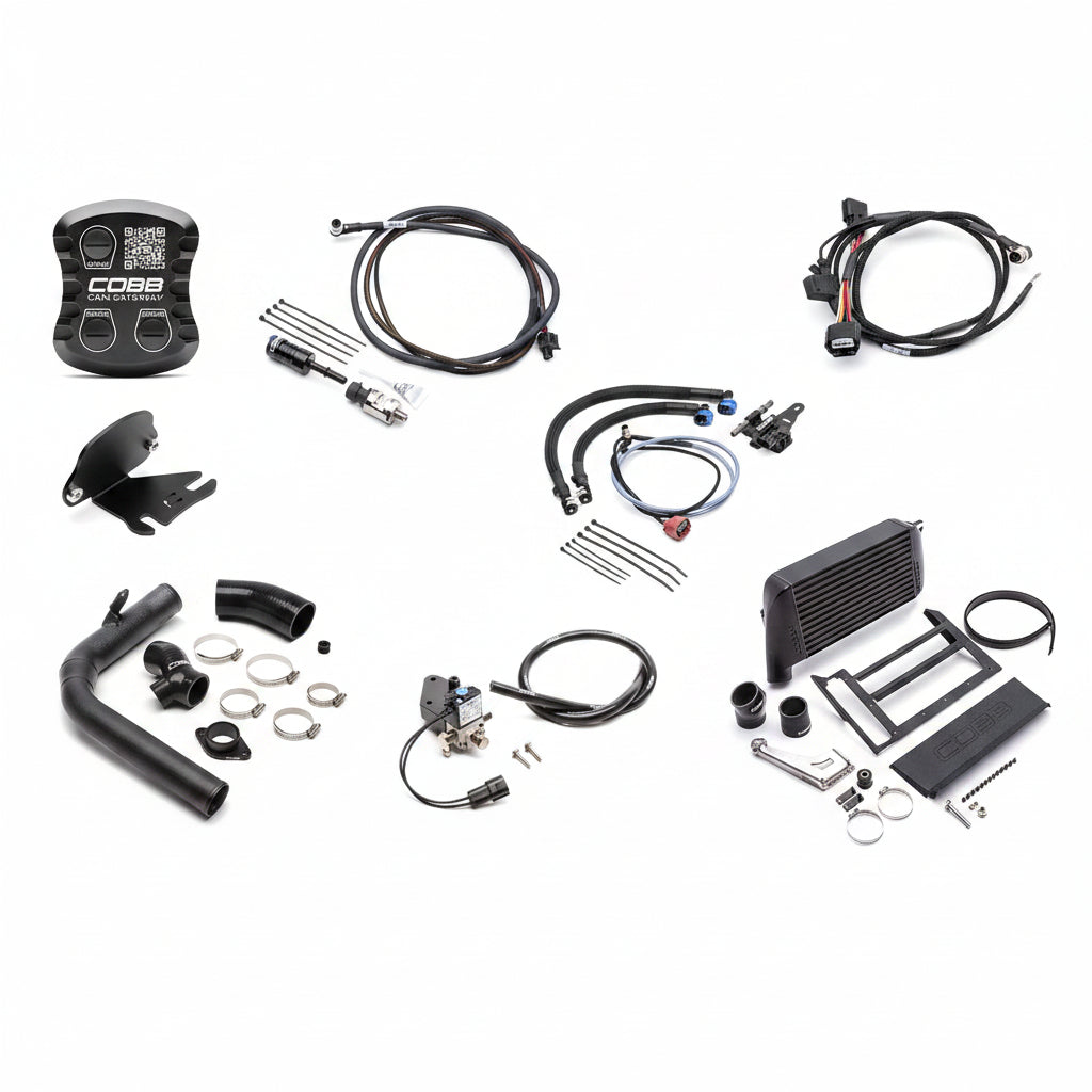 COBB Stage 1+ to NexGen Stage 2 + CAN Flex Fuel Power Package For 2015-17 Subaru WRX - Black