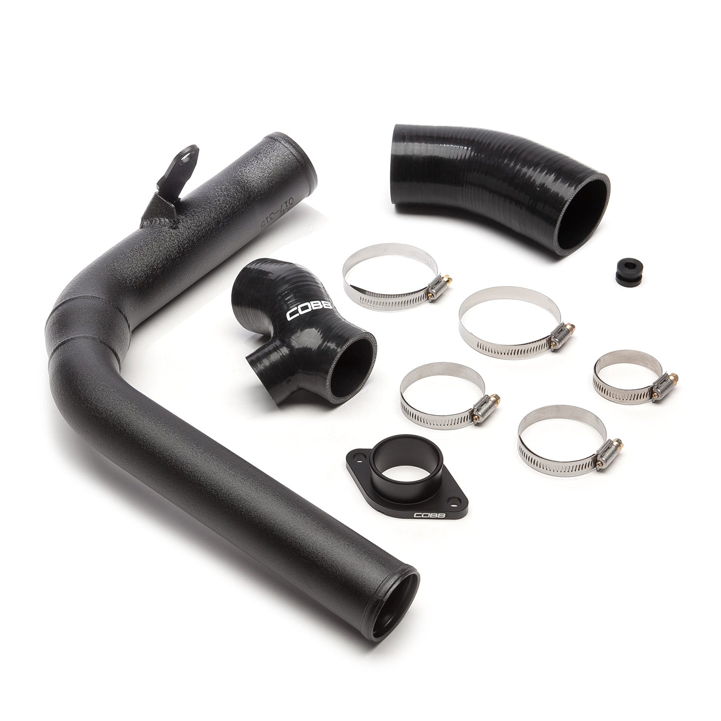 COBB NexGen Stage 2 + CAN Flex Fuel Redline Carbon Fiber Power Package For 2018-21 Subaru WRX - Black - Charge Pipe Kit