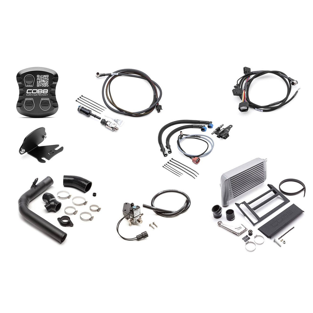 COBB Stage 1+ to NexGen Stage 2 + CAN Flex Fuel Power Package For 2015-17 Subaru WRX - Silver