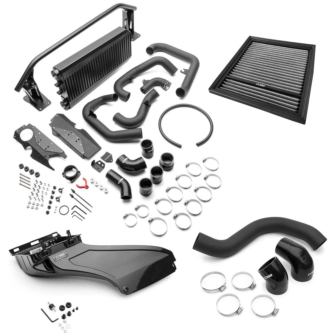 COBB FMIC + Redline Intake Package For 2022+ Subaru WRX - Black