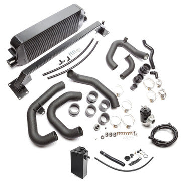 COBB Front Mount Intercooler Kit For 2015-21 Subaru WRX - Black - SUBFMIC002BK