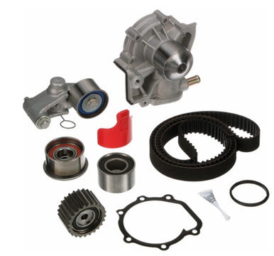 Gates Timing Belt Component Kit w/ Water Pump for 1999-2005 Subaru Forester 4-Cyl 2.5L - TCKWP304N