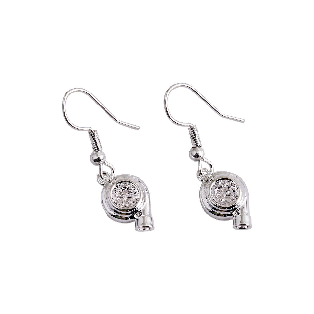 Garage Girls Jewelry Turbo Dangle Earrings
