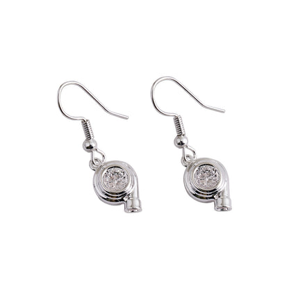 Garage Girls Jewelry Turbo Dangle Earrings