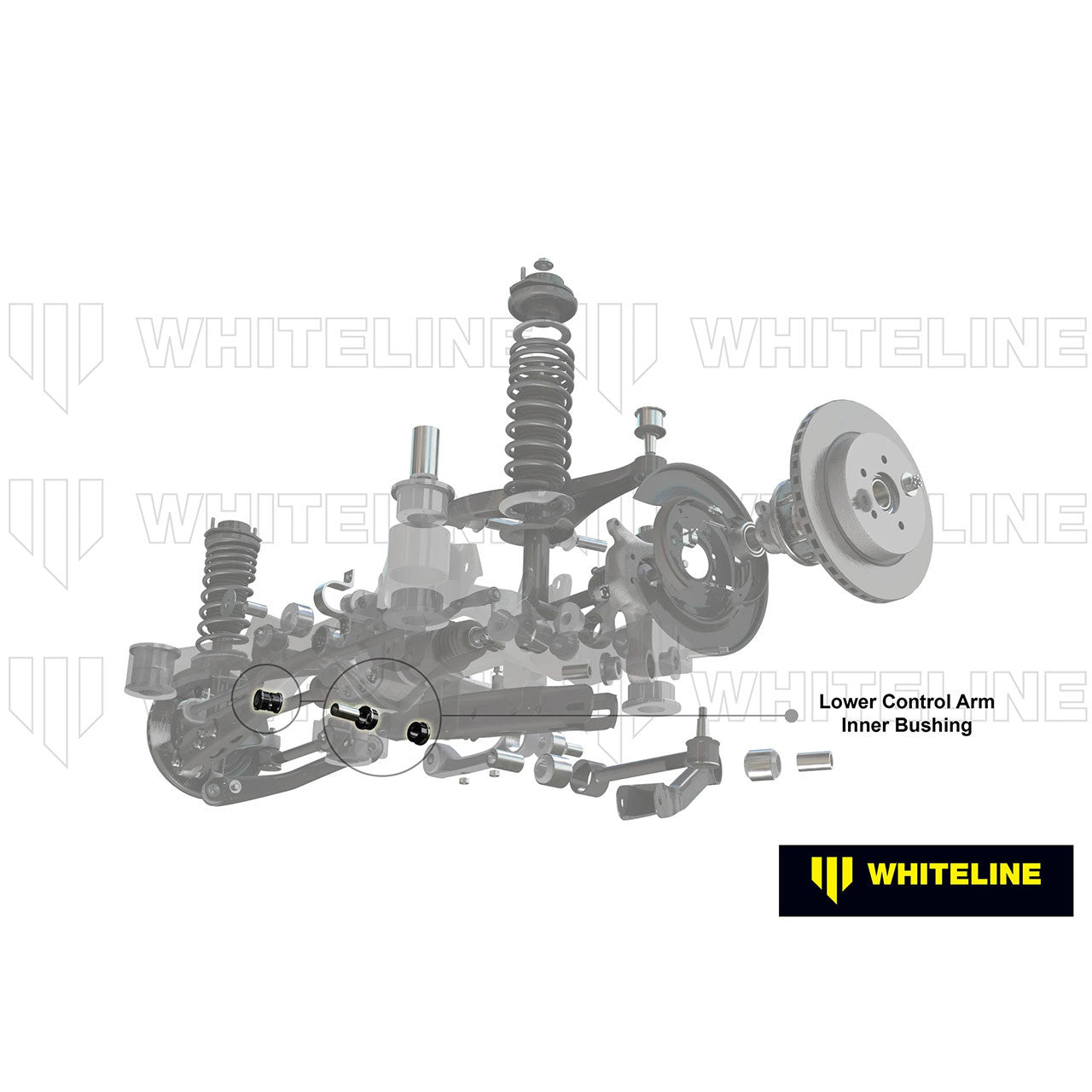 Whiteline Rear Control Arm Lower Inner Bushing for Subaru BRZ / Scion FR-S