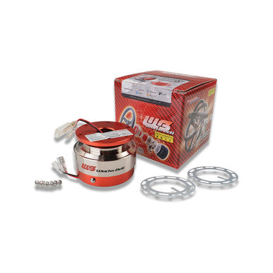 Works Bell Red Rapfix II Steering Wheel Quick Release Hub