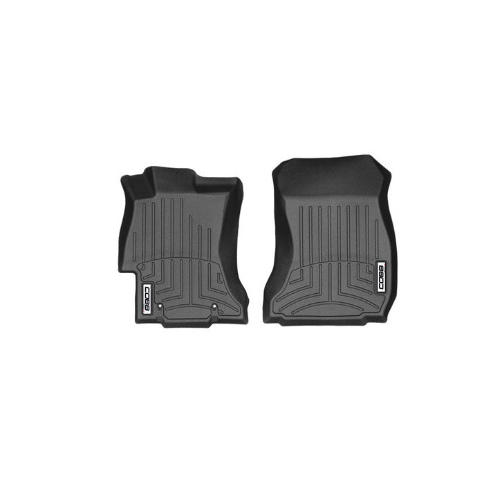 COBB Front FloorLiner by WeatherTech - Black For 2022+ Subaru WRX