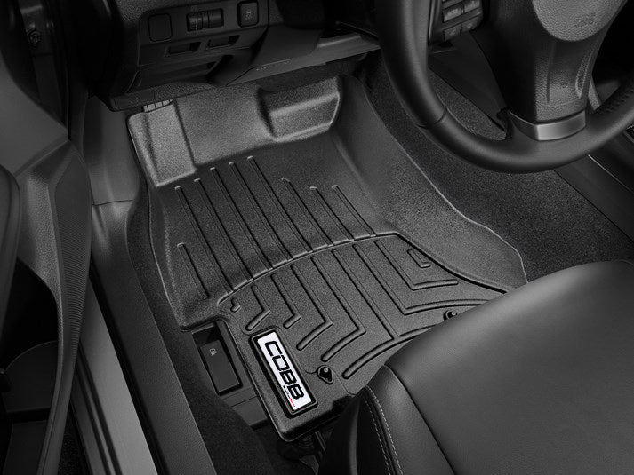 COBB Front FloorLiner by WeatherTech - Black For 2022+ Subaru WRX - Install