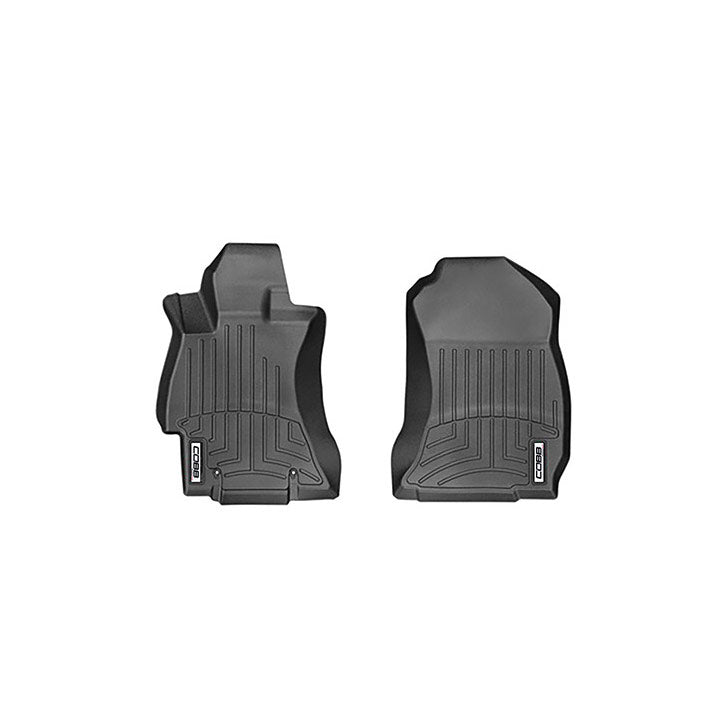 COBB Front FloorLiner by WeatherTech For 2014-18 Subaru Forester XT - Black