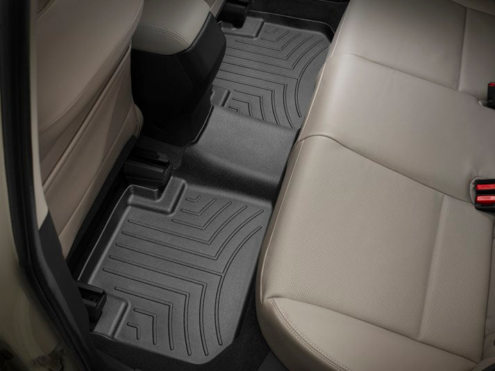 COBB Rear FloorLiner by WeatherTech For 2014-18 Subaru Forester XT - Black - Installed