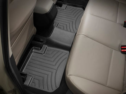 COBB Rear FloorLiner by WeatherTech For 2014-18 Subaru Forester XT - Black - Installed