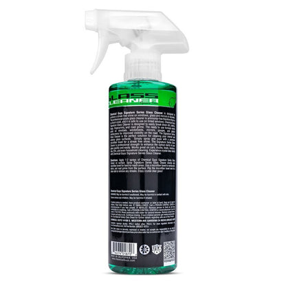 Chemical Guys Signature Series Glass Cleaner (Ammonia Free) - Information Label