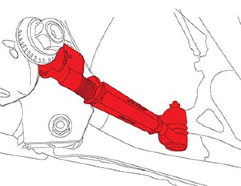 SPC Performance Adjustable Rear Toe Arm - 67675 - Line Art