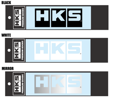 HKS LOGO Sticker W135 BLACK - 51003-AK149