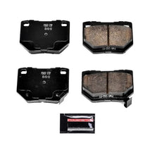 Power Stop Z23 Evolution Sport Rear Brake Pads w/Hardware For 2006-07 Subaru WRX  - Layout