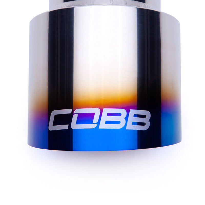 COBB Titanium Cat-Back Exhaust for 11-14  WRX Hatch / 08-14 STI Hatch - Tip 2