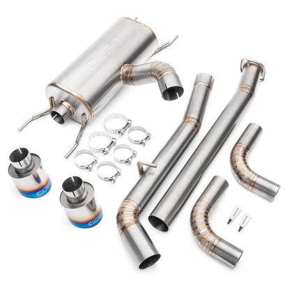 COBB Titanium Cat Back Exhaust for 13-24 Subaru BRZ, Toyota GT86/GR86, Scion FRS - Layout