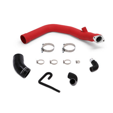 Mishimoto Charge Pipe Kit For 2015-21 Subaru WRX - Wrinkle Red - MMICP-WRX-15WRD