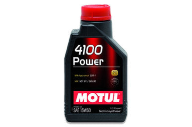 MOTUL 4100 Power 15W-50 Semi-Synthetic Motor Oil 1L