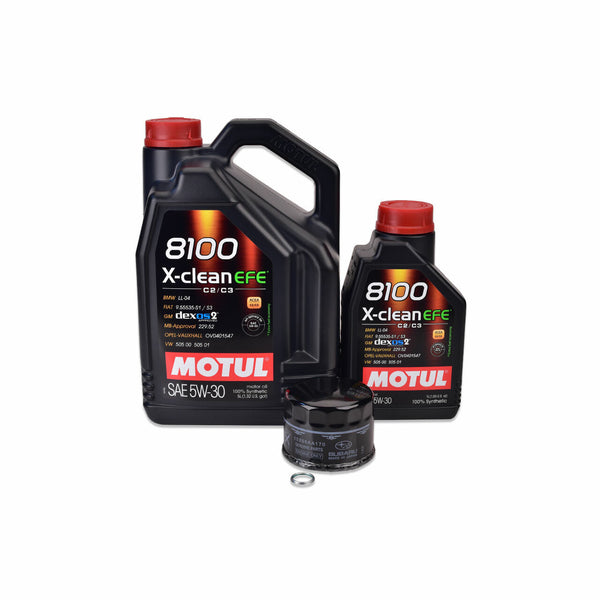 IAG MOTUL 5W30 EFE Engine Oil Change Package For 2015-21 Subaru WRX