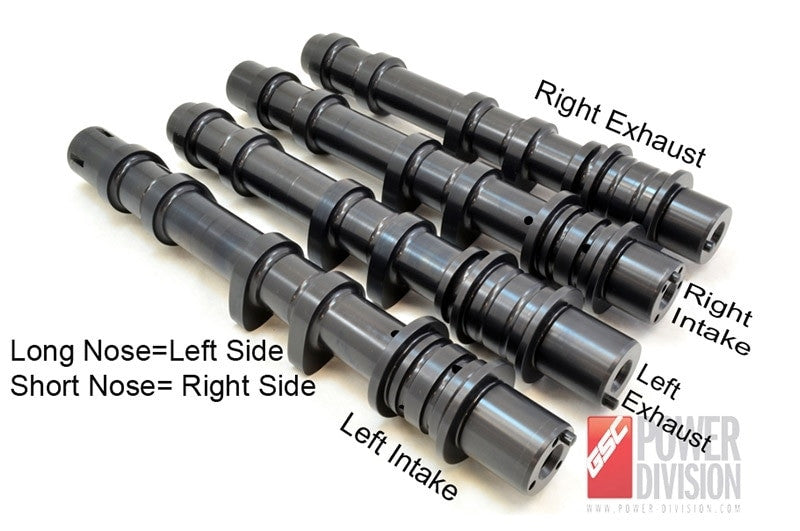 GSC S3 Billet Camshaft Set for the 02-05 WRX EJ20 (Non AVCS) - Angle 1