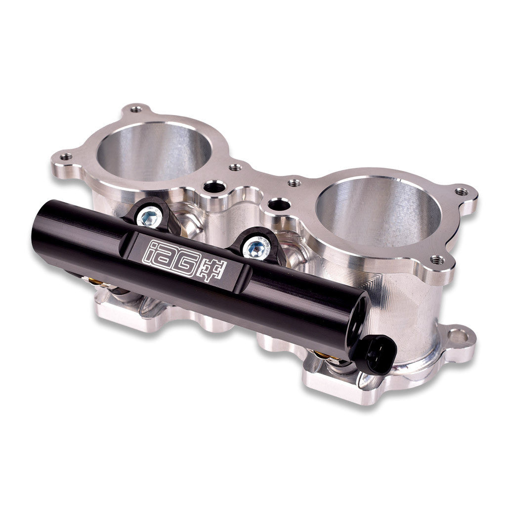 IAG V3 Top Feed Fuel Rails installed on Subaru WRX, STI, LGT, FXT TGVs