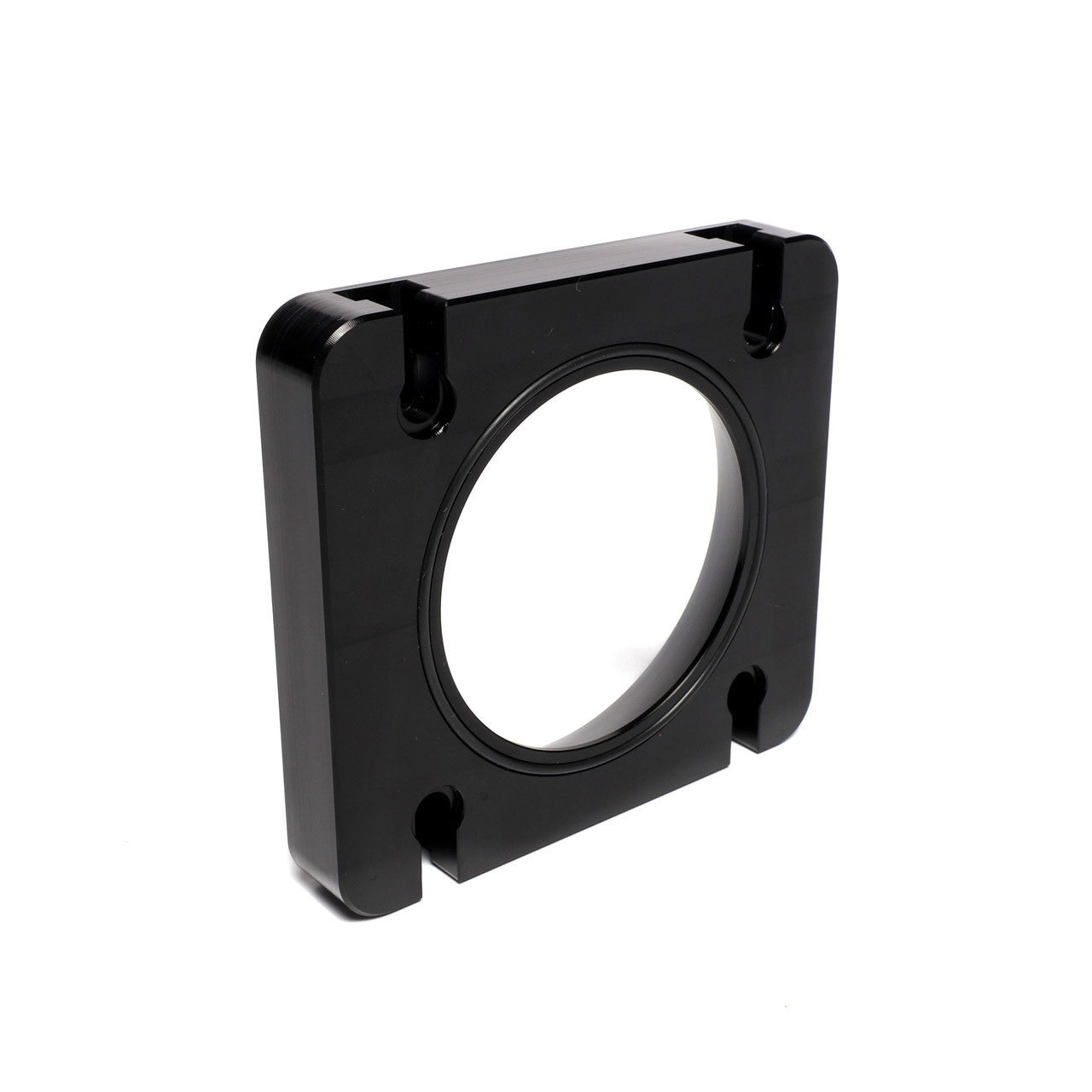 IAG Big Bore 76mm Throttle Body Black Adapter for OEM STI Intake Manifold