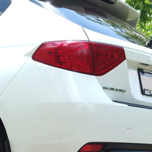 IAG RockBlocker Red Tail Light Overlay Film Kit for 2008-14 Subaru WRX & STI Hatchback