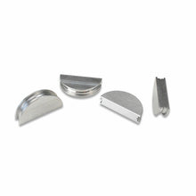 IAG Half Moon Valve Cover Cam Seals (4) For 2002-06 Subaru WRX / STI / FXT / LGT Silver Finish