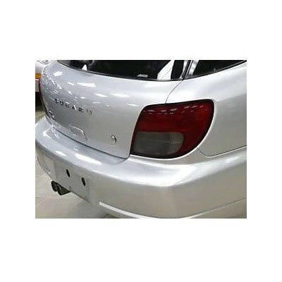 IAG RockBlocker Smoked Tail Light Overlay Film Kit for Subaru 2002-03 WRX Wagon