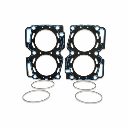 IAG Fire-Lock Head Gaskets (1 Pair w/ Fire-Lock Rings) for Subaru EJ20, 93.5mm, .051", for 14mm Head Studs