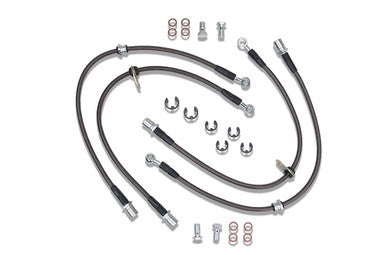 Techna-Fit Stainless Steel Braided Brake Line Kit For 2008-09 Subaru Legacy GT / Spec B